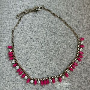 Pink J. Crew Necklace